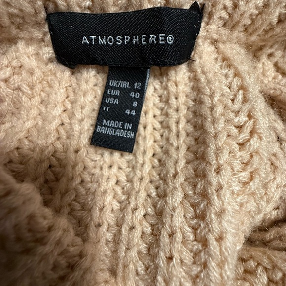 Atmosphere Beige Knit Sweater - Picture 3 of 3
